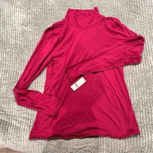 Anthropologie Mock Neck Shirt
